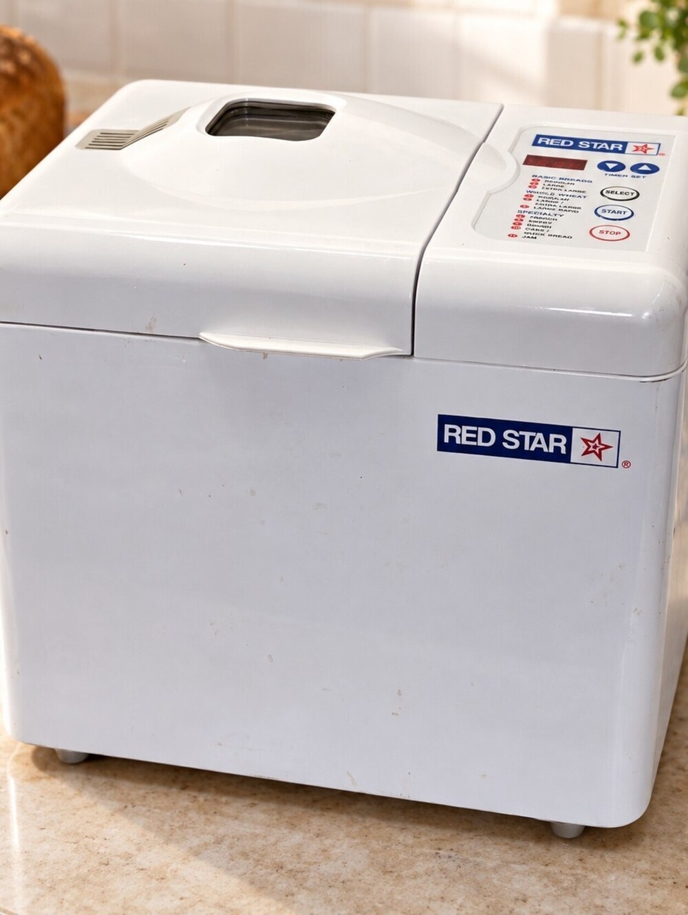 Red Star BM-635 Bread Maker Tested Working 11 Programs Pan Paddle Video Availabl